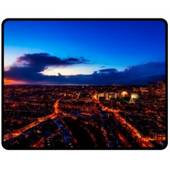 The Hague Netherlands City Urban Double Sided Fleece Blanket (medium)  by BangZart