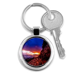 South Africa Sea Ocean Hdr Sky Key Chains (round)  by BangZart