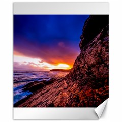 South Africa Sea Ocean Hdr Sky Canvas 11  X 14   by BangZart