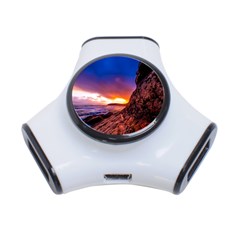 South Africa Sea Ocean Hdr Sky 3-port Usb Hub by BangZart