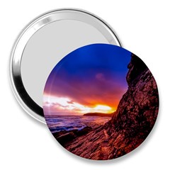 South Africa Sea Ocean Hdr Sky 3  Handbag Mirrors by BangZart