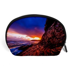 South Africa Sea Ocean Hdr Sky Accessory Pouches (large)  by BangZart