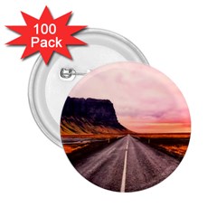 Iceland Sky Clouds Sunset 2 25  Buttons (100 Pack)  by BangZart