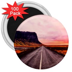 Iceland Sky Clouds Sunset 3  Magnets (100 Pack) by BangZart