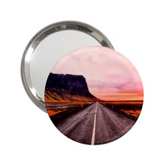 Iceland Sky Clouds Sunset 2 25  Handbag Mirrors by BangZart