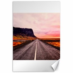 Iceland Sky Clouds Sunset Canvas 24  X 36  by BangZart