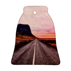 Iceland Sky Clouds Sunset Bell Ornament (two Sides)