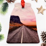 Iceland Sky Clouds Sunset Bell Ornament (Two Sides) Back