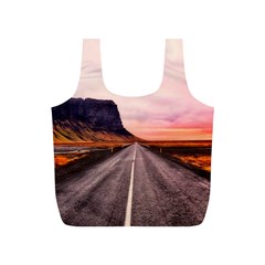 Iceland Sky Clouds Sunset Full Print Recycle Bags (s)  by BangZart