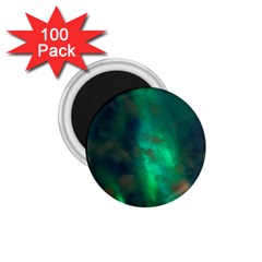 Northern Lights Plasma Sky 1 75  Magnets (100 Pack)  by BangZart