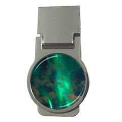 Northern Lights Plasma Sky Money Clips (round)  by BangZart