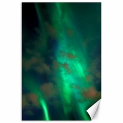 Northern Lights Plasma Sky Canvas 24  X 36  by BangZart