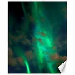 Northern Lights Plasma Sky Canvas 11  X 14   by BangZart