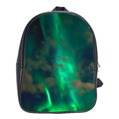 Northern Lights Plasma Sky School Bag (large) by BangZart