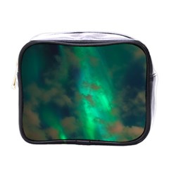 Northern Lights Plasma Sky Mini Toiletries Bags by BangZart