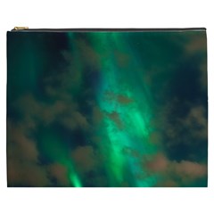 Northern Lights Plasma Sky Cosmetic Bag (xxxl)  by BangZart