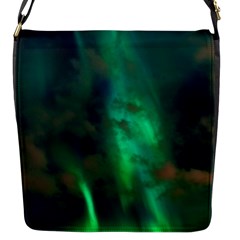 Northern Lights Plasma Sky Flap Messenger Bag (s) by BangZart