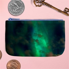 Northern Lights Plasma Sky Large Coin Purse by BangZart