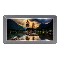 Sunset Dusk Sky Clouds Lightning Memory Card Reader (mini) by BangZart