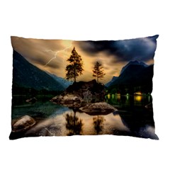 Sunset Dusk Sky Clouds Lightning Pillow Case (two Sides) by BangZart