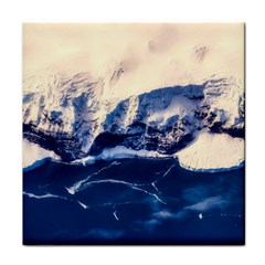 Antarctica Mountains Sunrise Snow Face Towel by BangZart