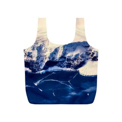 Antarctica Mountains Sunrise Snow Full Print Recycle Bags (s)  by BangZart