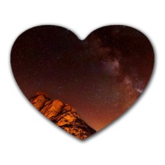 Italy Night Evening Stars Heart Mousepads by BangZart