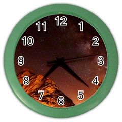 Italy Night Evening Stars Color Wall Clocks by BangZart