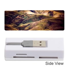 Iceland Mountains Sky Clouds Memory Card Reader (stick)  by BangZart