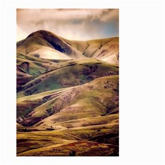 Iceland Mountains Sky Clouds Small Garden Flag (two Sides) by BangZart