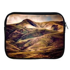 Iceland Mountains Sky Clouds Apple Ipad 2/3/4 Zipper Cases by BangZart