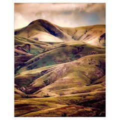 Iceland Mountains Sky Clouds Drawstring Bag (small) by BangZart