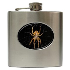 Insect Macro Spider Colombia Hip Flask (6 Oz) by BangZart