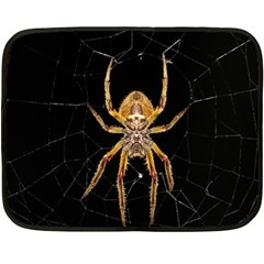 Insect Macro Spider Colombia Fleece Blanket (mini) by BangZart