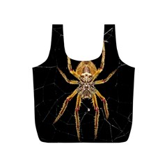 Insect Macro Spider Colombia Full Print Recycle Bags (s)  by BangZart