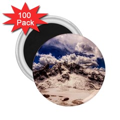 Italy Landscape Mountains Winter 2 25  Magnets (100 Pack)  by BangZart