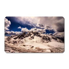 Italy Landscape Mountains Winter Magnet (rectangular)