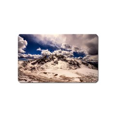 Italy Landscape Mountains Winter Magnet (name Card) by BangZart