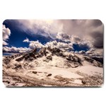 Italy Landscape Mountains Winter Large Doormat  30 x20  Door Mat