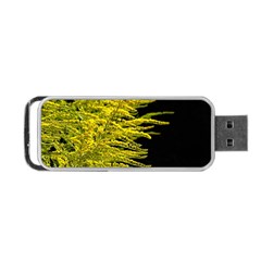 Golden Rod Gold Diamond Portable Usb Flash (two Sides) by BangZart