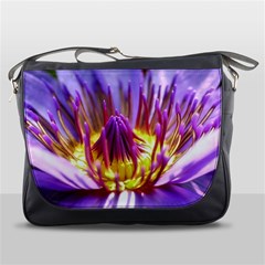 Flower Blossom Bloom Nature Messenger Bags by BangZart