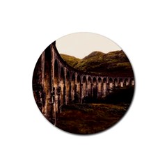 Viaduct Structure Landmark Historic Rubber Coaster (Round) 