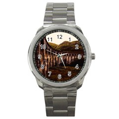 Viaduct Structure Landmark Historic Sport Metal Watch