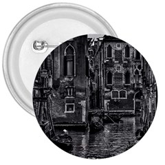 Venice Italy Gondola Boat Canal 3  Buttons by BangZart