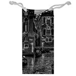 Venice Italy Gondola Boat Canal Jewelry Bag Front