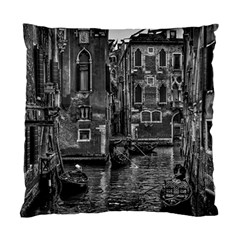 Venice Italy Gondola Boat Canal Standard Cushion Case (two Sides) by BangZart