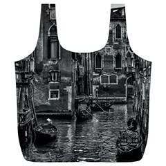 Venice Italy Gondola Boat Canal Full Print Recycle Bags (l)  by BangZart