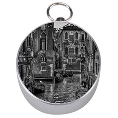 Venice Italy Gondola Boat Canal Silver Compasses by BangZart