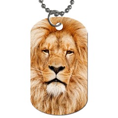 Africa African Animal Cat Close Up Dog Tag (one Side) by BangZart