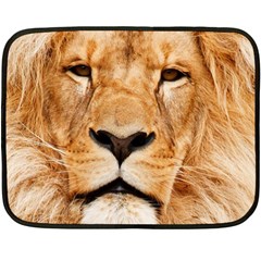 Africa African Animal Cat Close Up Double Sided Fleece Blanket (mini)  by BangZart